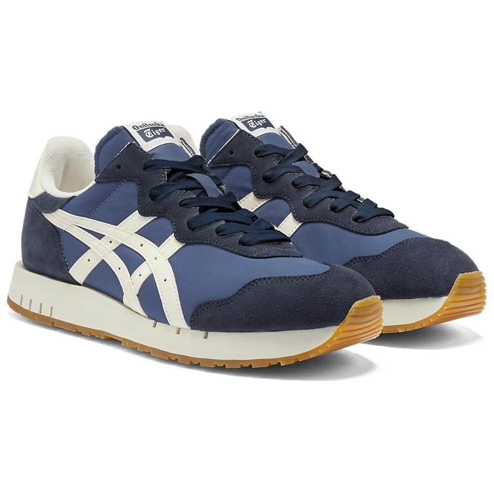 Кроссовки Onitsuka Tiger X Caliber противоскользящая устойчивая к истиранию низкий верх повседневная обувь унисекс морской синий - изображение 3
