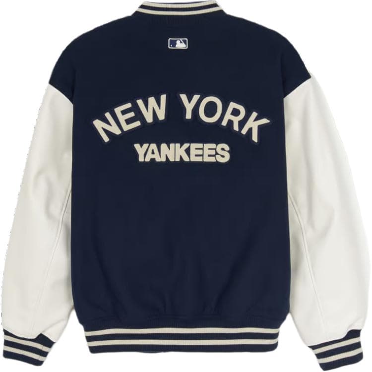 Куртка MLB Varsity New York Yankees Куртка Унисекс Морской Синий - изображение 2