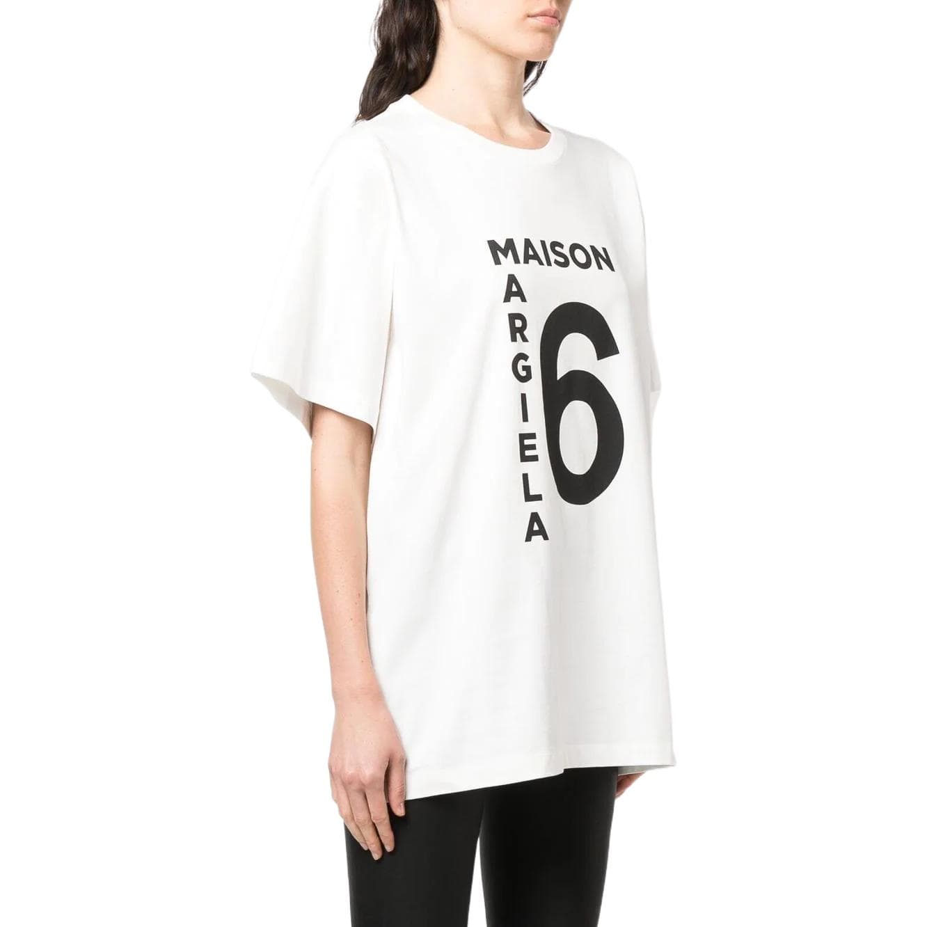 Футболка MM6 Maison Margiela FW22 LogoT - изображение 4