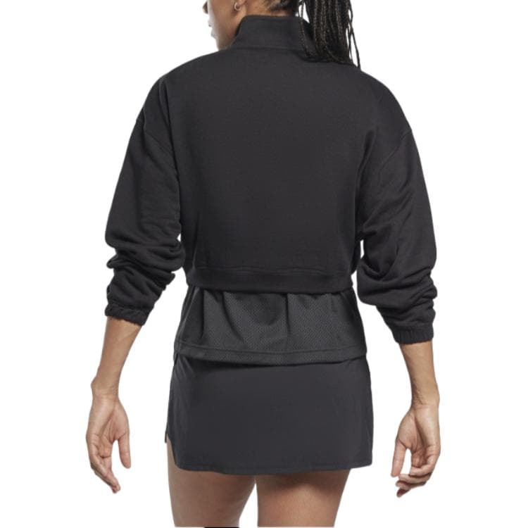 Худи Reebok Черные Женские Толстовки - изображение 3