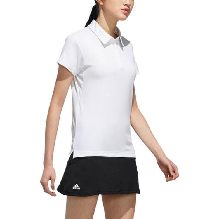 Adidas Поло Женское Белое - изображение 8
