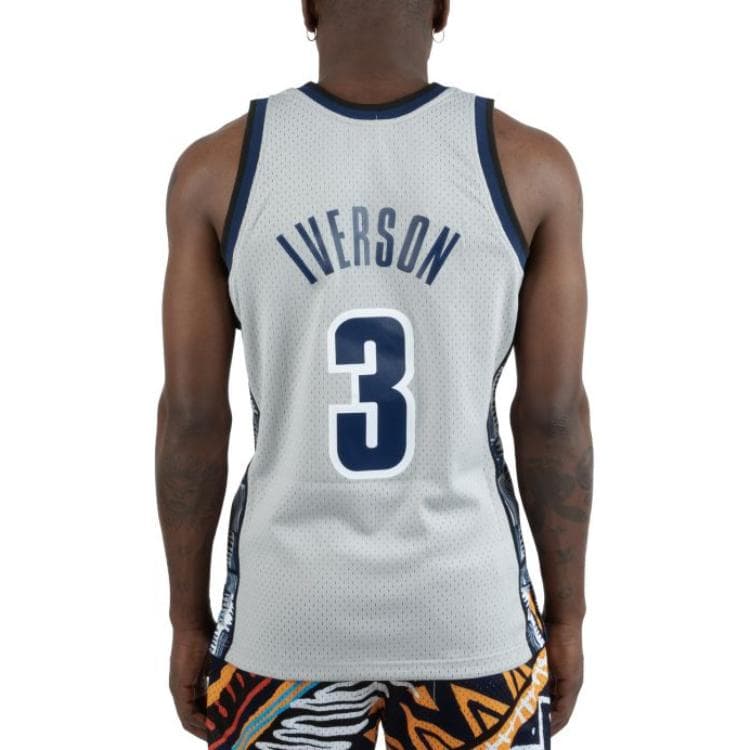 Баскетбольная майка Mitchell Ness NBA SW 95-96 3 - изображение 5