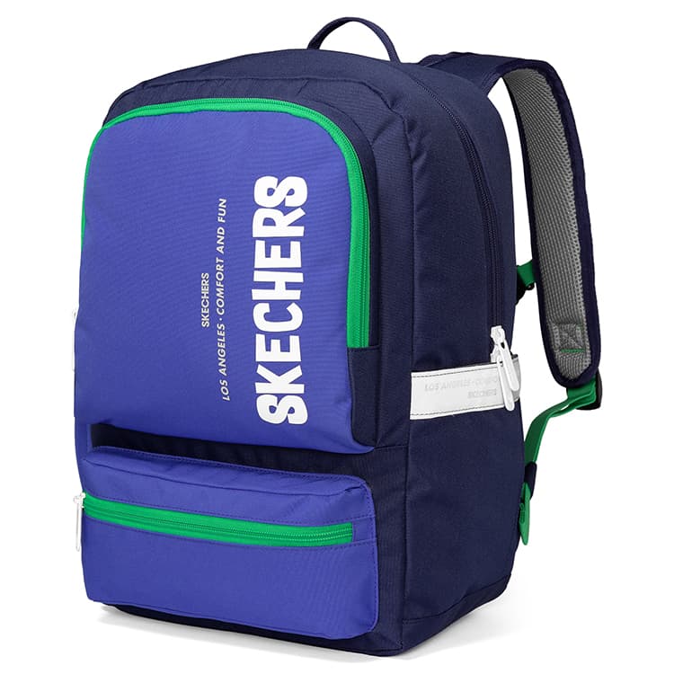Рюкзак Skechers Ткань Рюкзак Сумка Рюкзак Стандартный (Standard) Мужской Красный Синий - изображение 2