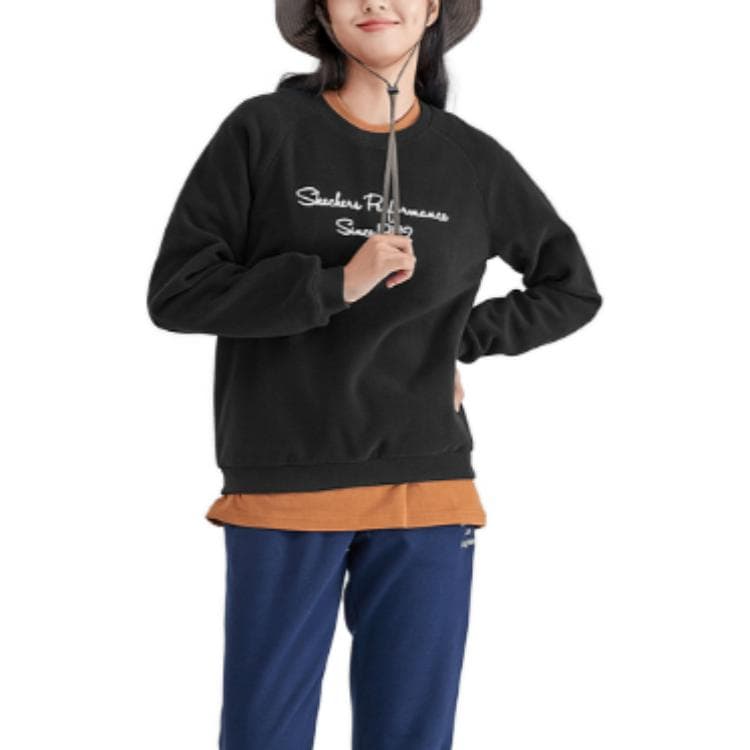 Кофта Skechers Угольно-черный Женские Свитшоты - изображение 3