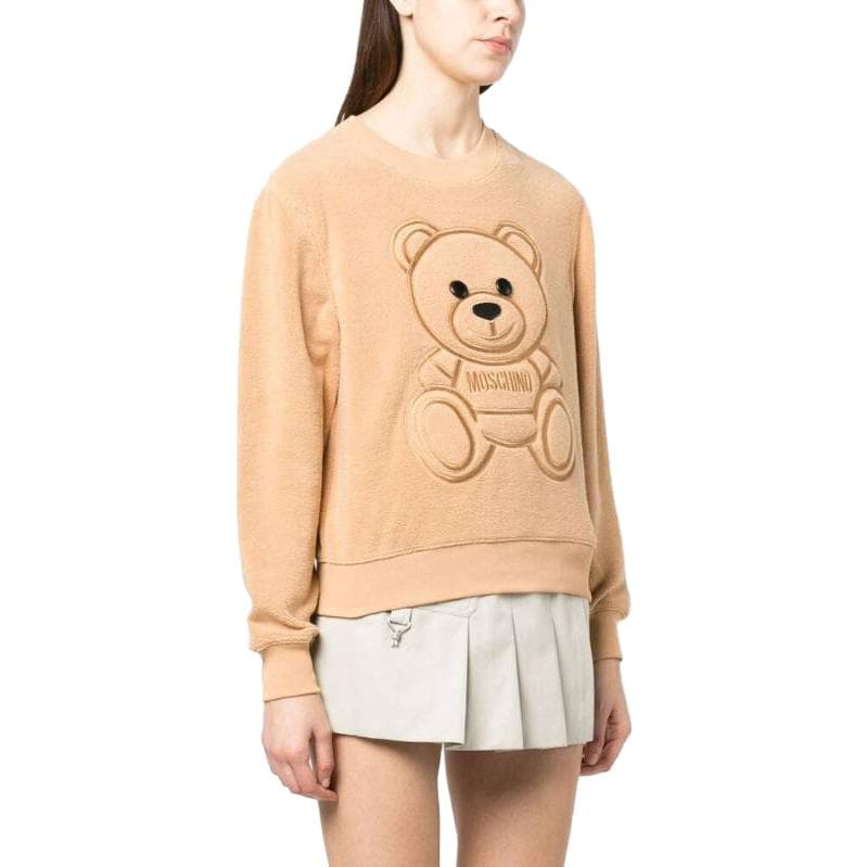 Худи MOSCHINO Толстовка женская желтая - изображение 4