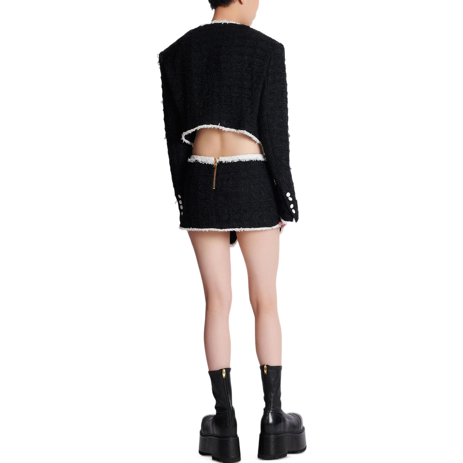 Юбка BALMAIN FW22 - изображение 4