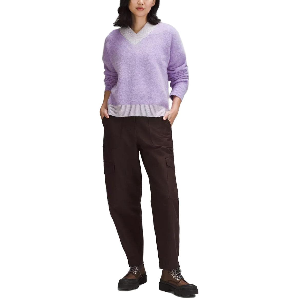 Кардиган lululemon Alpaca Wool-Blend V-Neck Sweater V - изображение 4