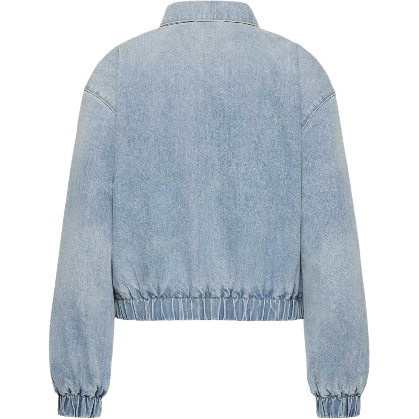ARITZIA FW24 Деним FORUM The '90s Деним Bomber Куртка из денима Женская BLEU Taboo Синий Taboo - изображение 2