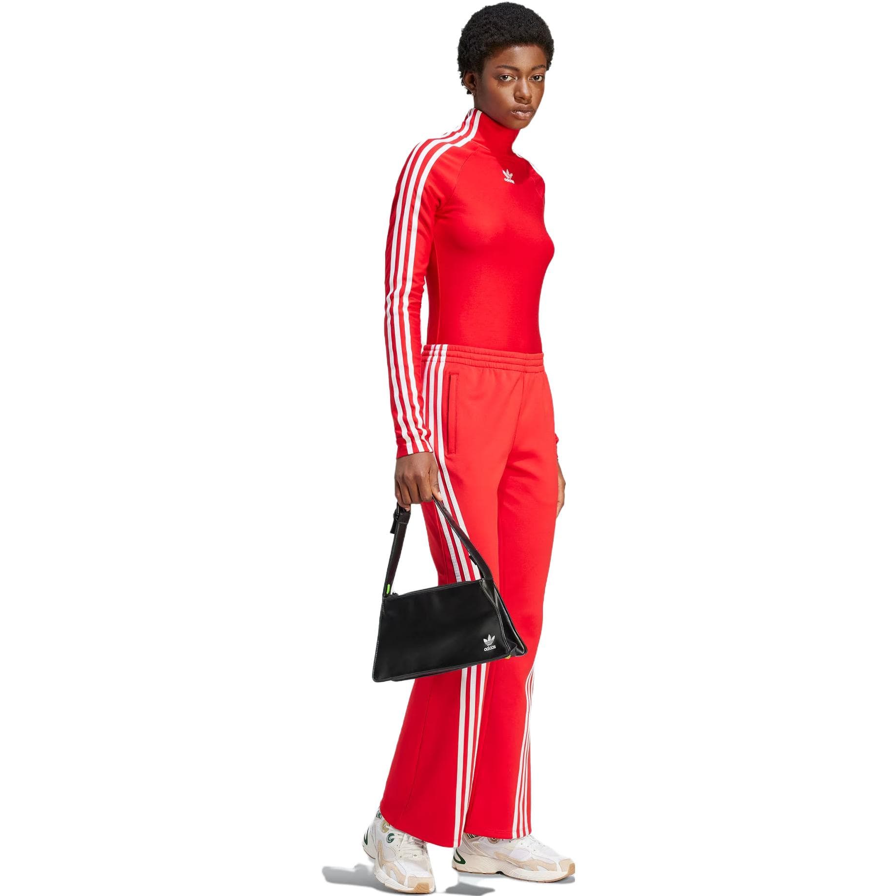 Штаны Adidas Originals Красный Женские Спортивные брюки - изображение 5