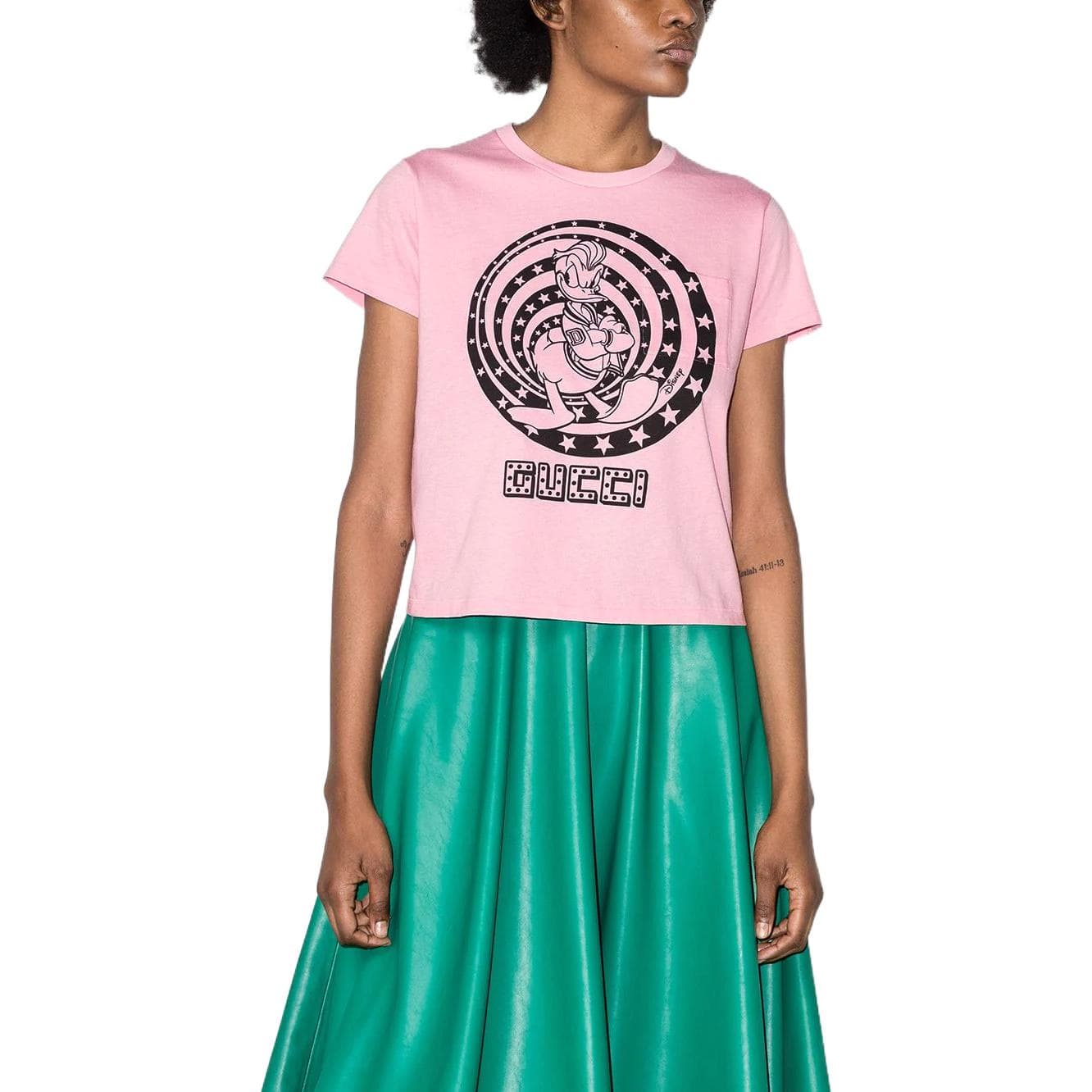 Футболка Gucci x Disney Donald Duck T-Shirt Pink - изображение 5
