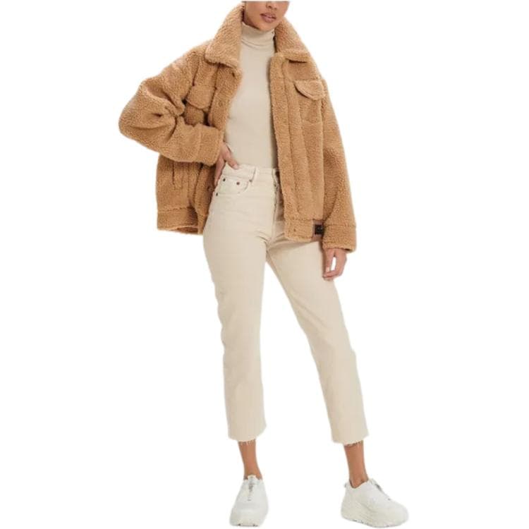 Куртка ugg Куртки Пальто Женские Светло-янтарный - изображение 2