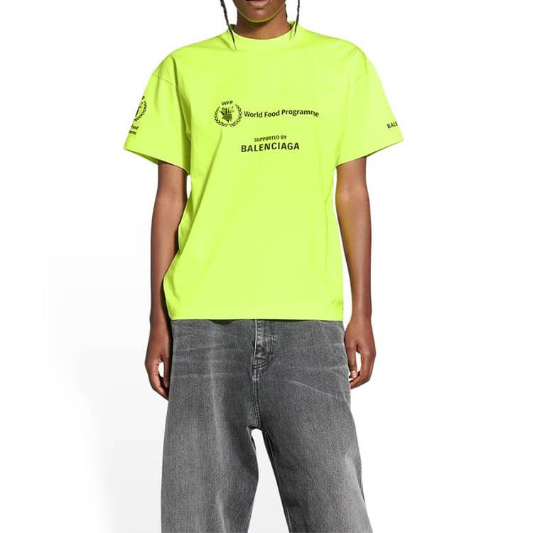 Футболка Balenciaga x WFP FW22 LogoT - изображение 3