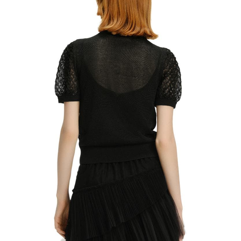 Кофта KARL LAGERFELD Трикотаж Женские Черный - изображение 4
