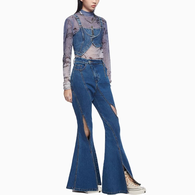 Джинсы FENG CHEN WANG SS22 - изображение 4