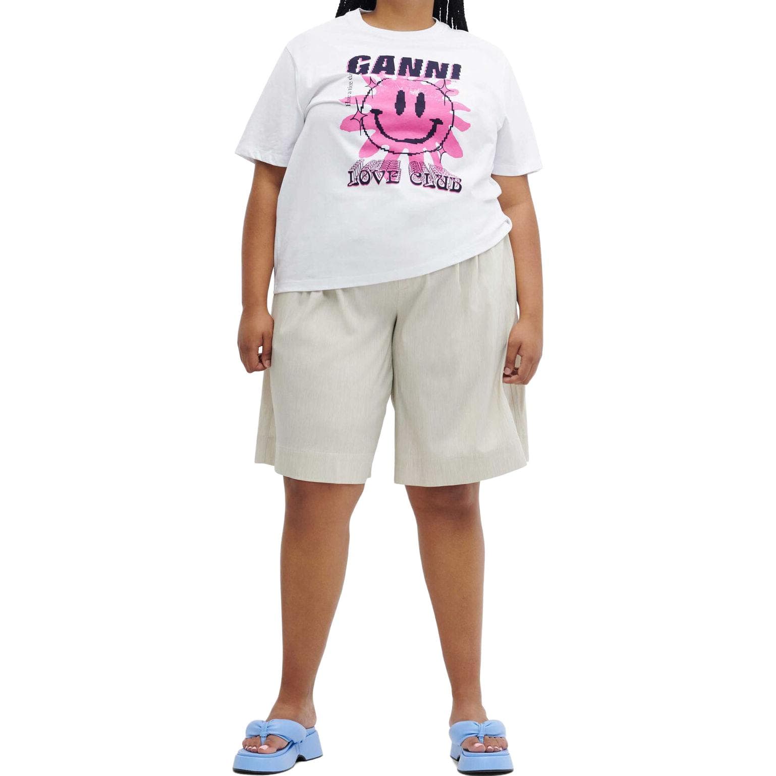 Футболка GANNI SS22 Love Club T - изображение 3
