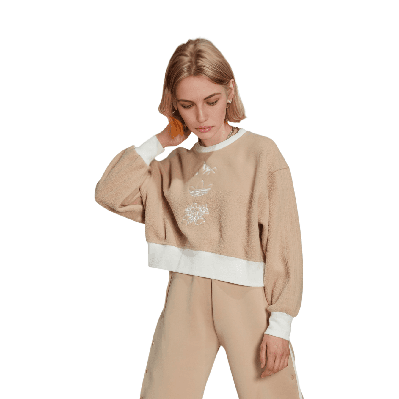 Худи adidas originals Graphic Sweater Logo - изображение 3