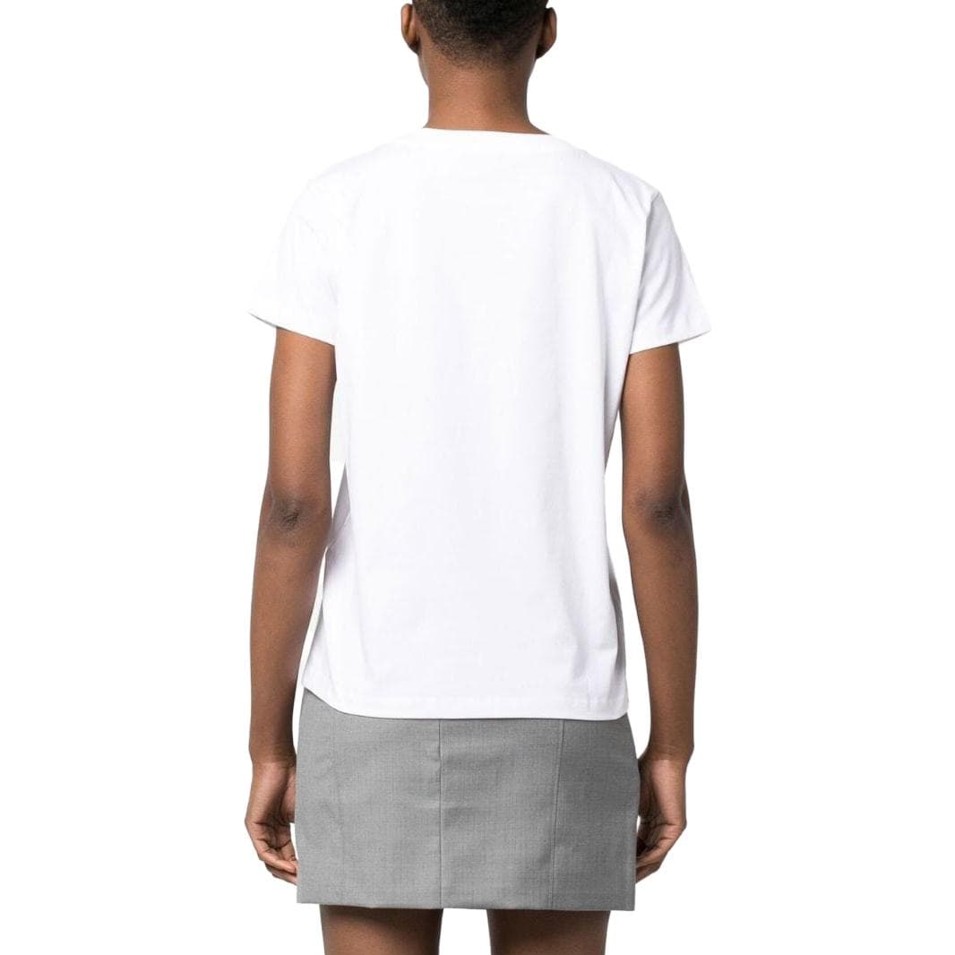 Футболка A.P.C Белые Женские T-рубашки - изображение 3