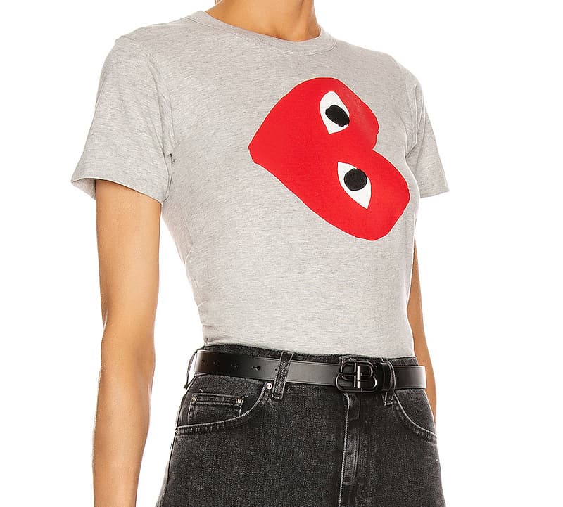 Футболка CDG Play T - изображение 3