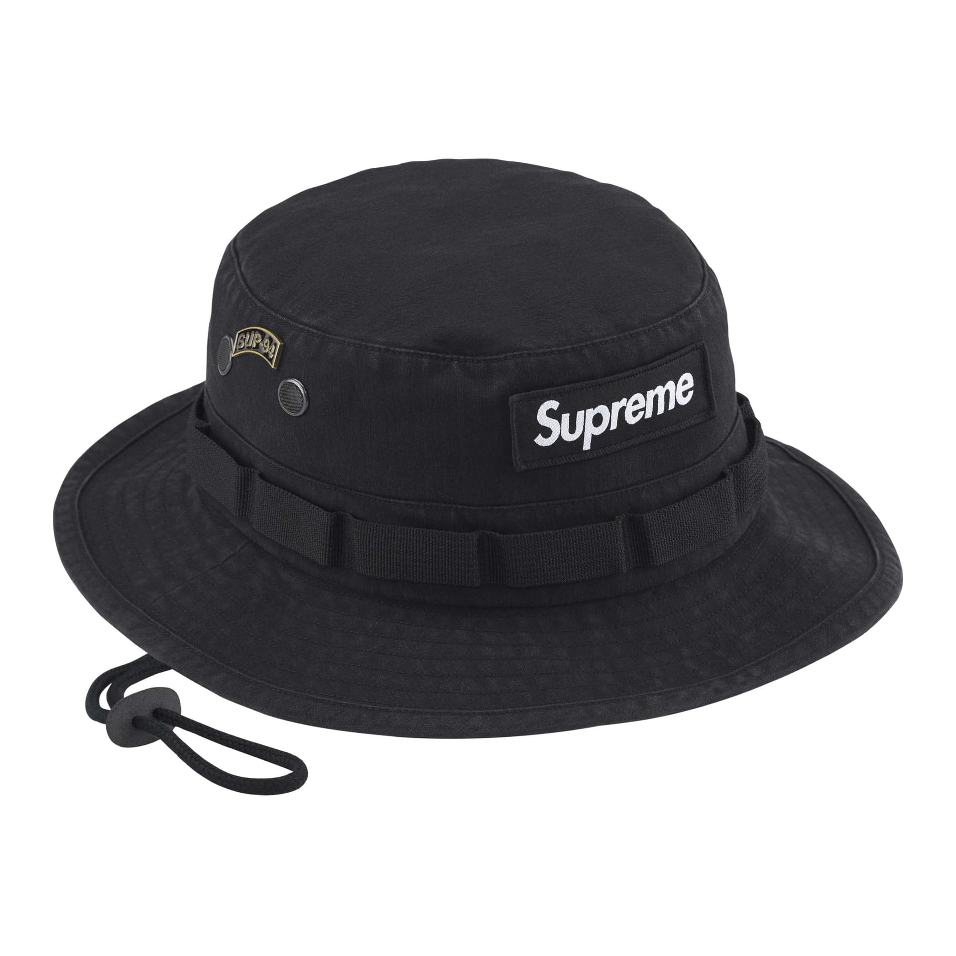Панама Supreme Хлопковые Панамы Унисекс Черные - изображение 1