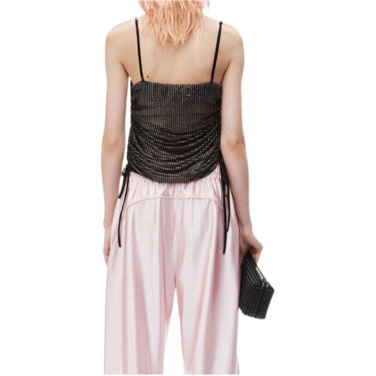 Alexander Wang Топ на бретелях Женский Черный - изображение 5
