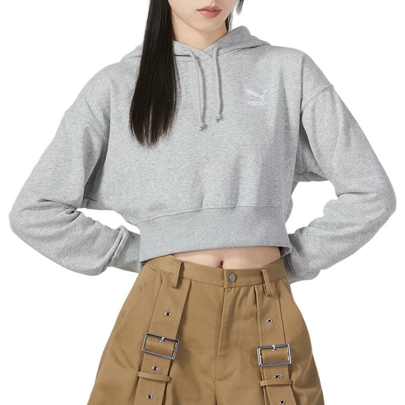 Худи PUMA Серый Женские Толстовка - изображение 2