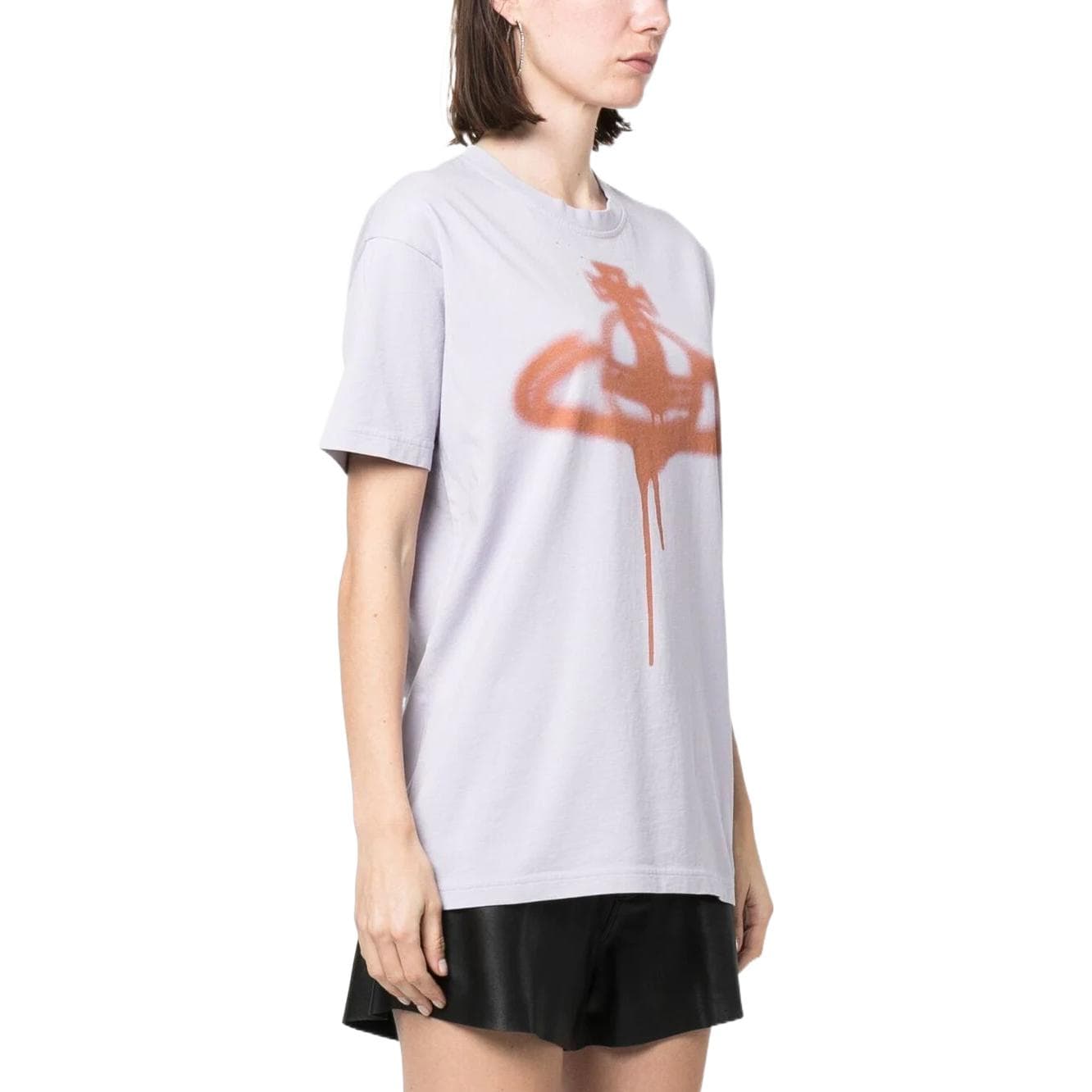 Футболка Vivienne Westwood SS23 Lavender Tee - изображение 4