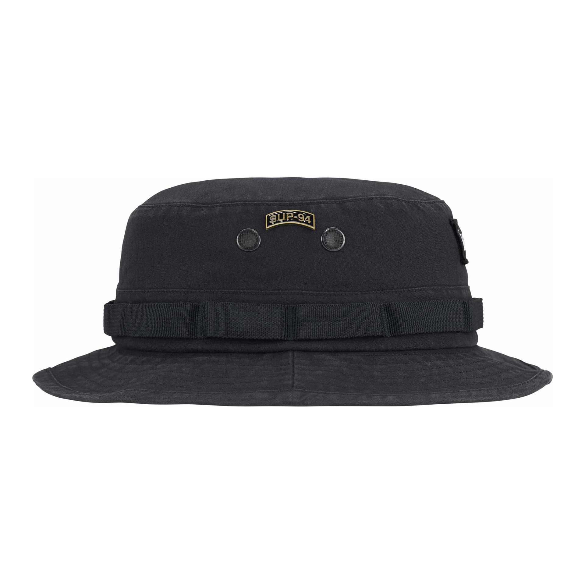 Панама Supreme Хлопковые Панамы Унисекс Черные - изображение 2