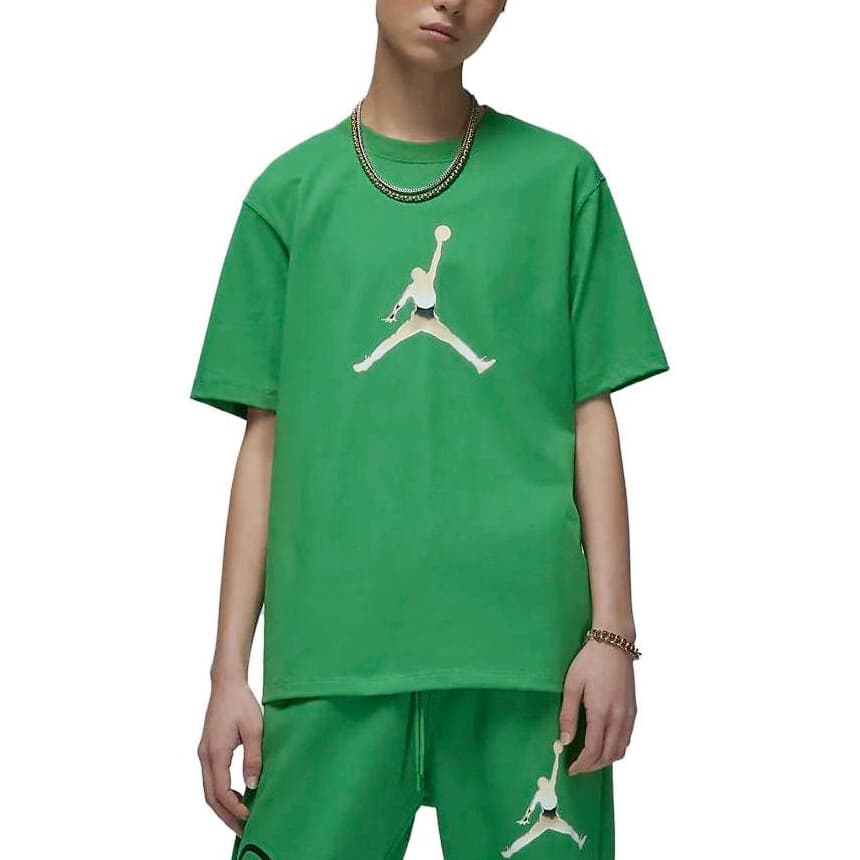Футболка Jordan Logo T-Shirt Green - изображение 4