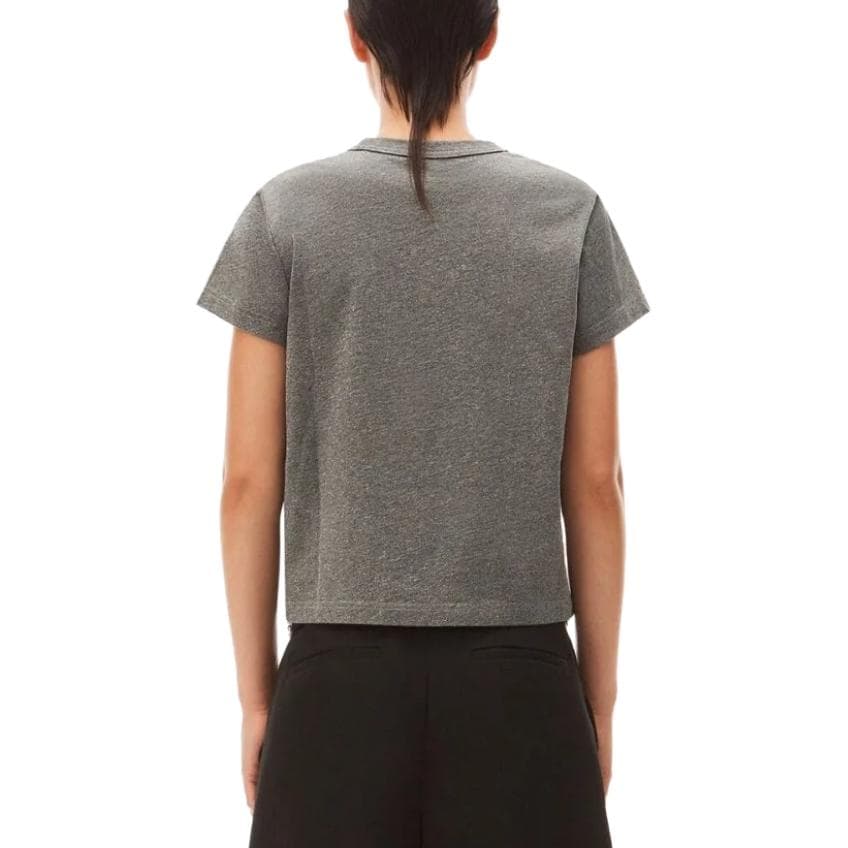 Футболка Alexander Wang SS23 Grey Tee - изображение 3