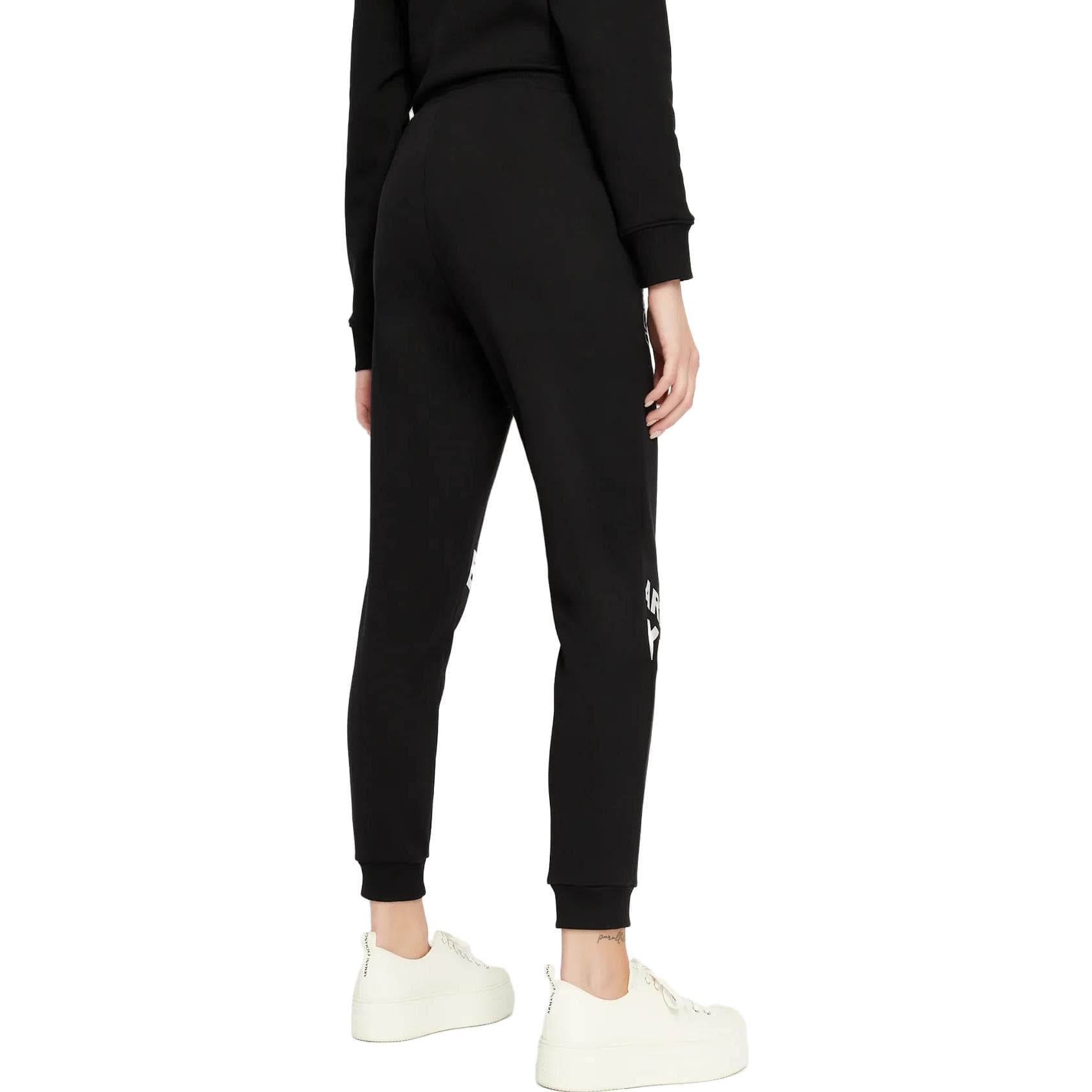 Штаны EMPORIO ARMANI Повседневные штаны Женские Черные - изображение 4