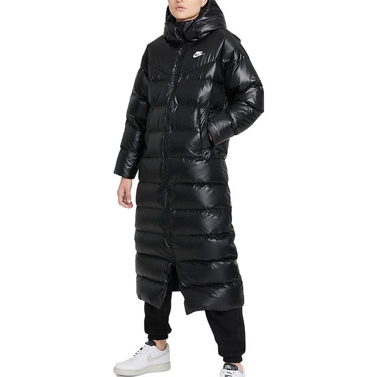 Пуховик Nike Down Parka Hoodie Black - изображение 5