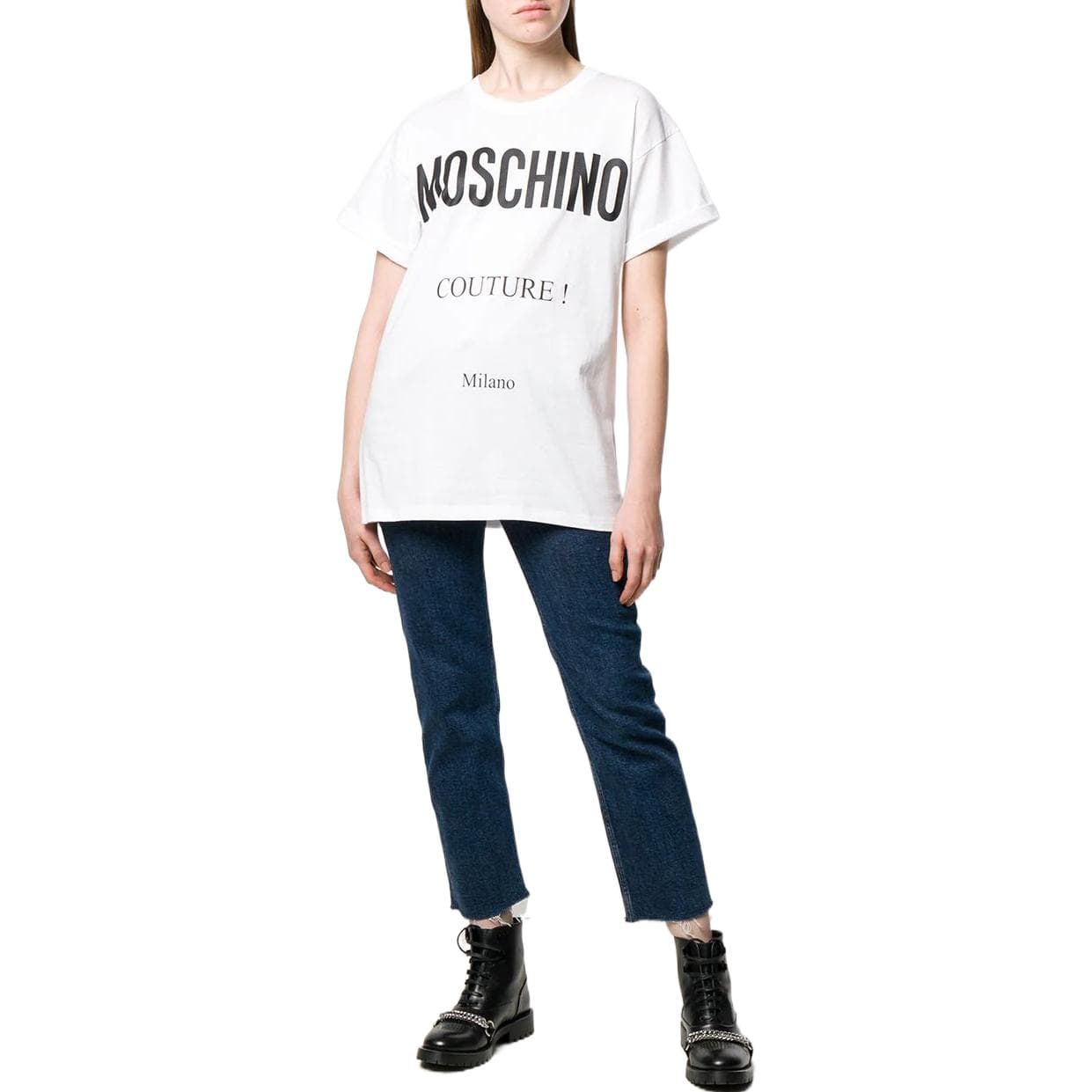 Футболка MOSCHINO FW22 LogoT - изображение 2