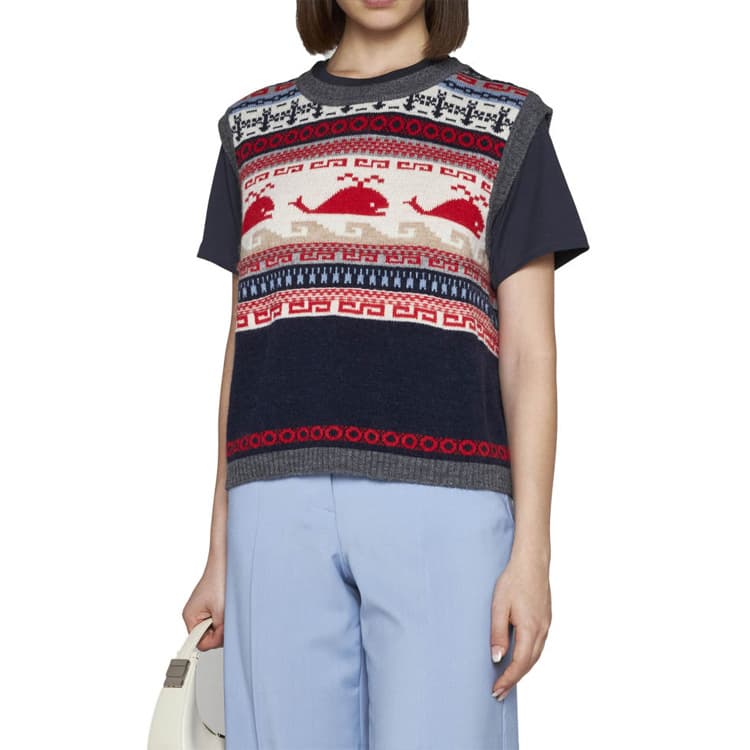 WEEKEND MaxMara Многоцветные Женские Жилеты - изображение 3