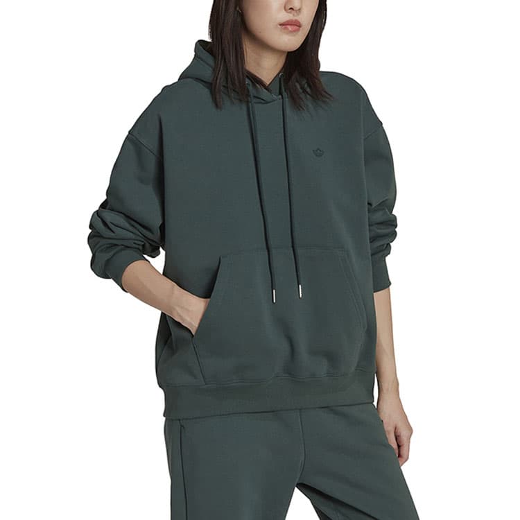 Худи Adidas Originals Зеленый Женские Толстовка - изображение 3