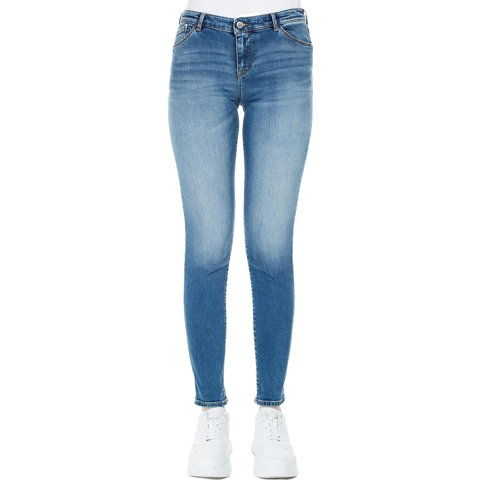 Джинсы EMPORIO ARMANI SS22 Джинсы Женские Blue - изображение 3