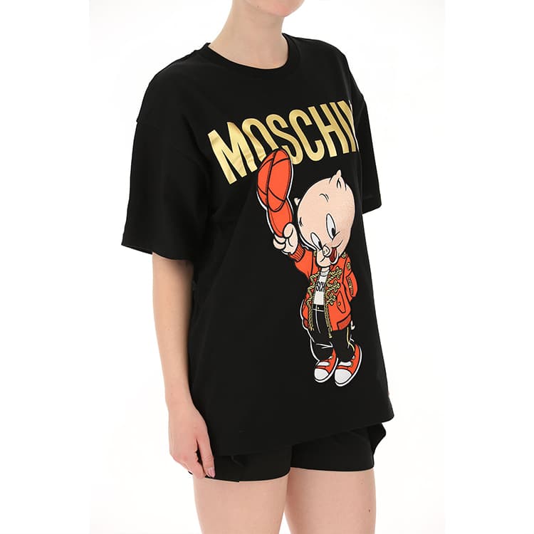 Футболка MOSCHINO Porky PigT - изображение 4