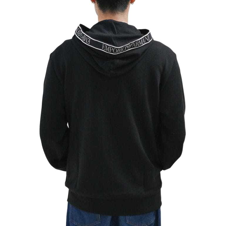Куртка Emporio Armani Hoodie Jacket Black - изображение 5