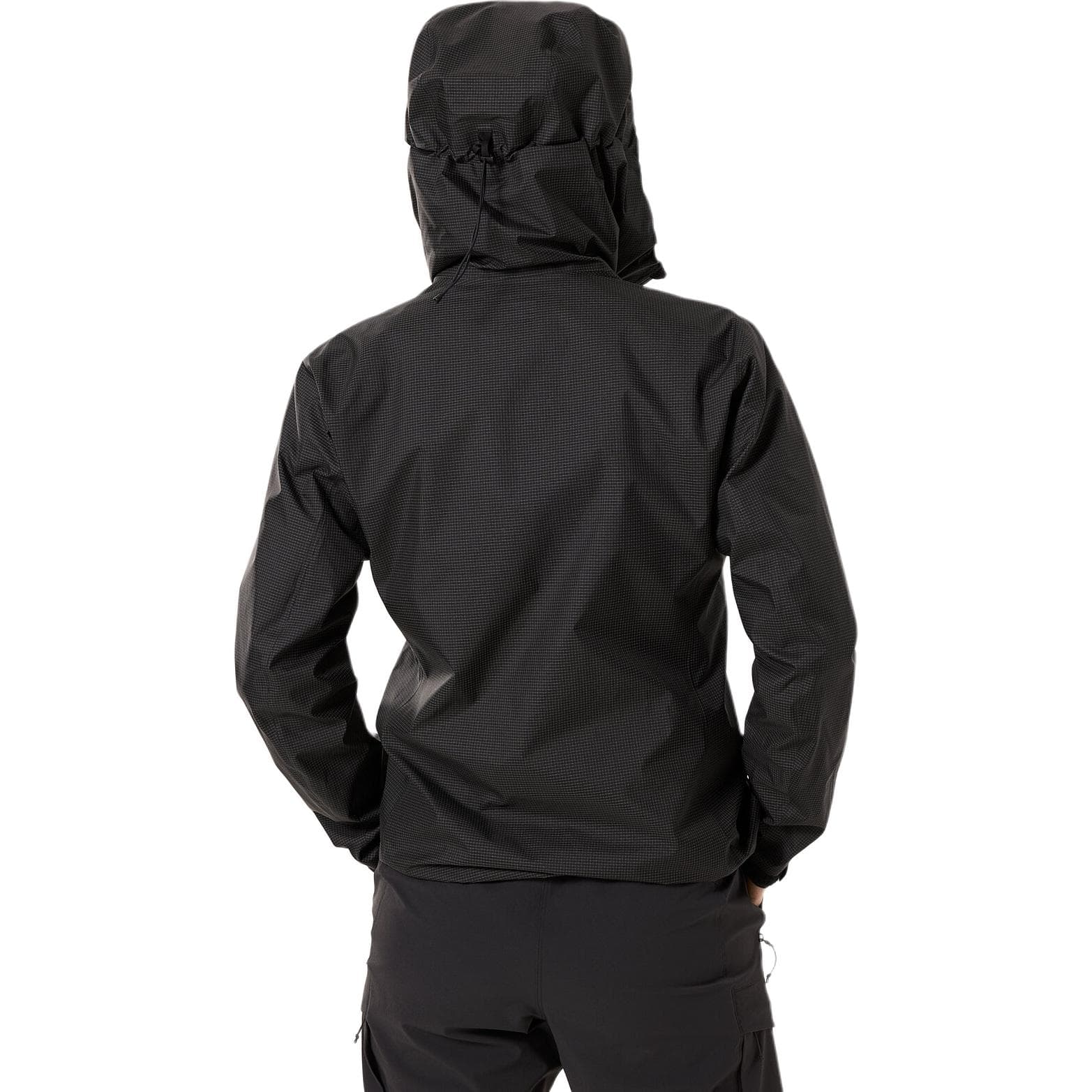 Демисезонная куртка Arcteryx ALPHA Вышитый логотип Однотонный Софтшелл-куртки Легкий Бег С капюшоном Дышащий Водонепроницаемый Ветрозащитный Износостойкий Ветрозащитная оболочка Женский — фото 3