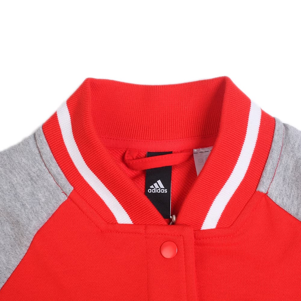 Adidas Бейсбольная куртка Женская Оранжевая Серая - изображение 6