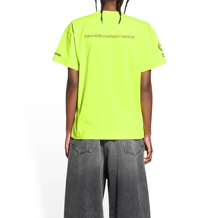 Футболка Balenciaga x WFP FW22 LogoT - изображение 4