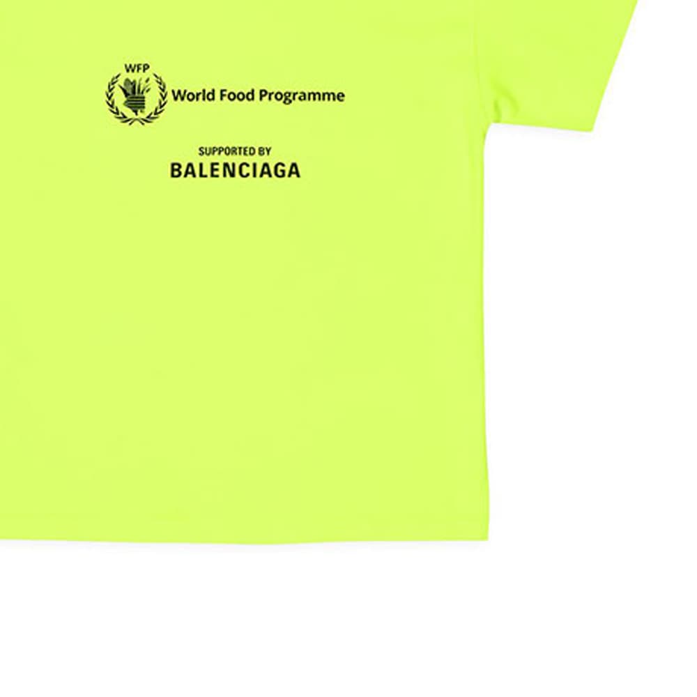 Футболка Balenciaga x WFP FW22 LogoT - изображение 7