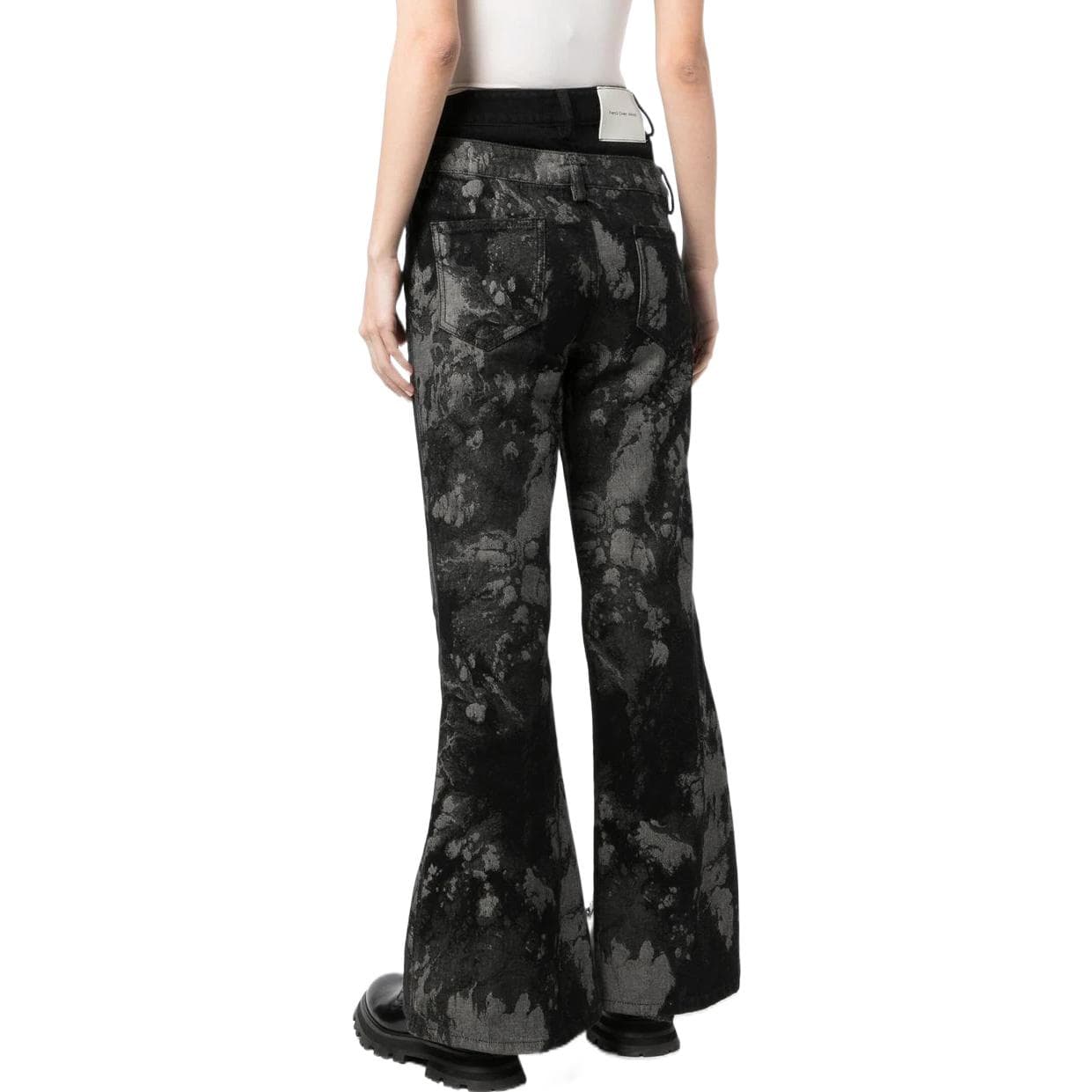 Джинсы FENG CHEN WANG FW22 Logo - изображение 3
