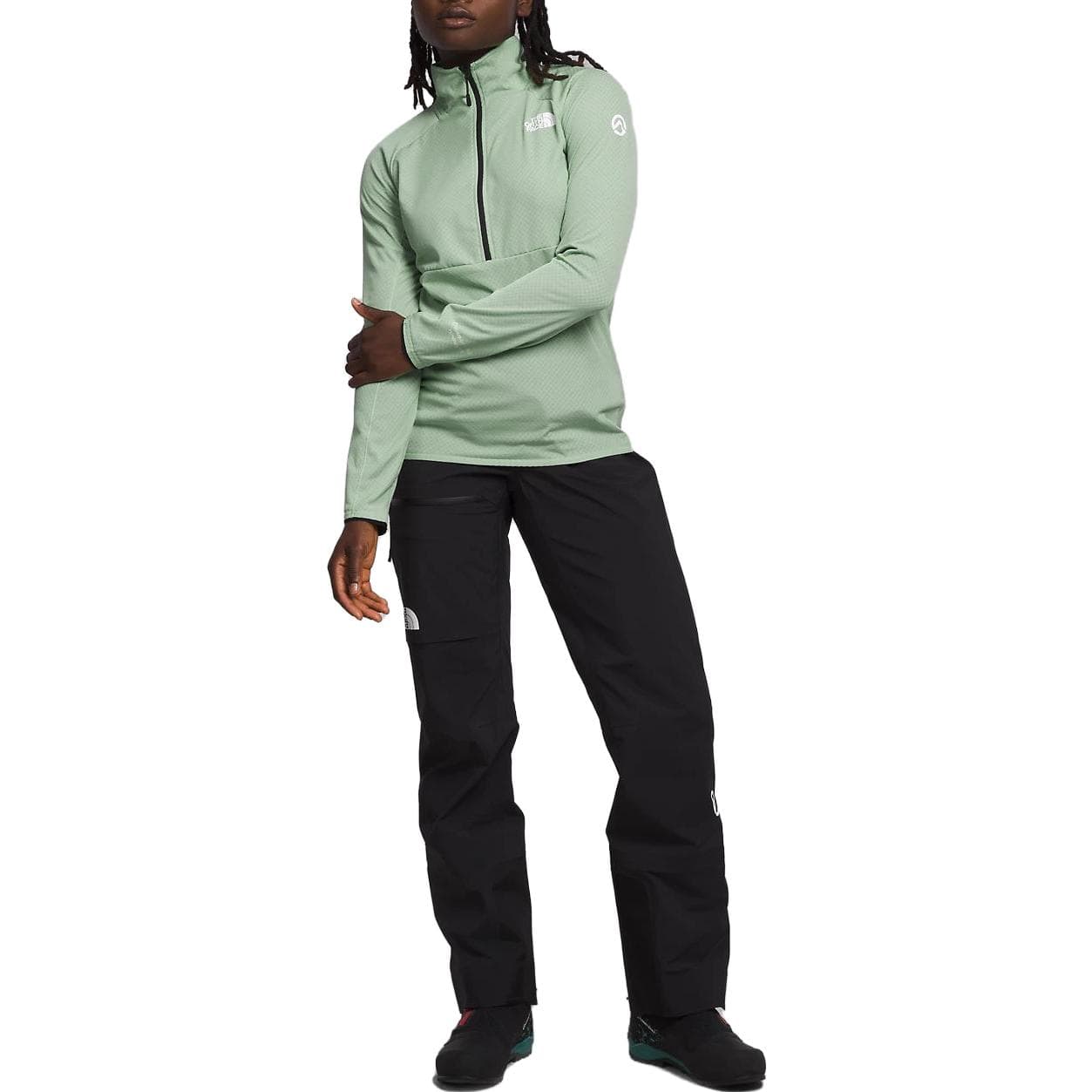 Футболка THE NORTH FACE Summit Series Futurefleece Lt Zip LogoT - изображение 3
