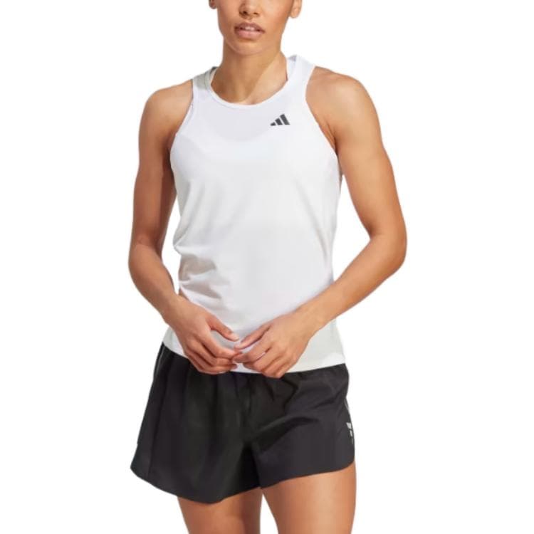 Adidas Белые Женские Спортивные Майки Без Рукавов - изображение 2