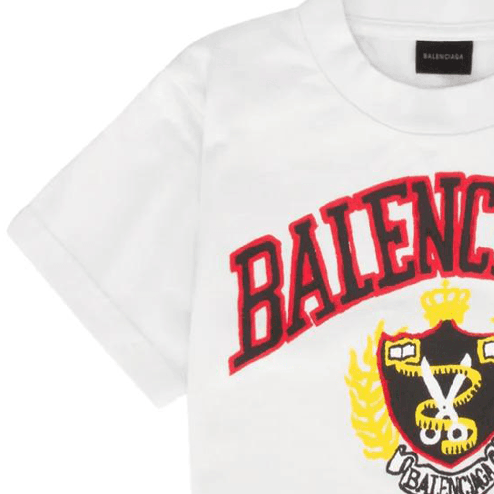 Футболка Balenciaga SS23 White Tee - изображение 5