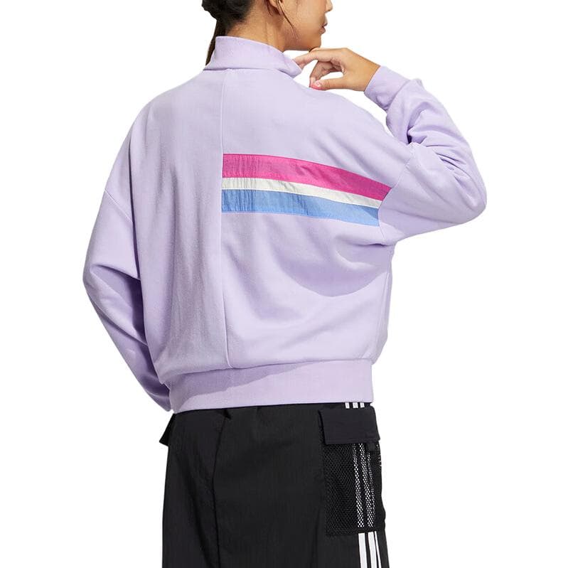 Куртка ADIDAS NEO Фиолетовые Женские Куртки - изображение 3