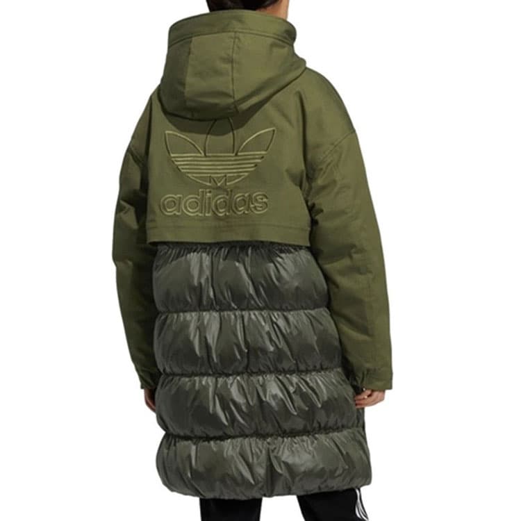 Пуховик adidas originals Layered Parka Logo - изображение 4
