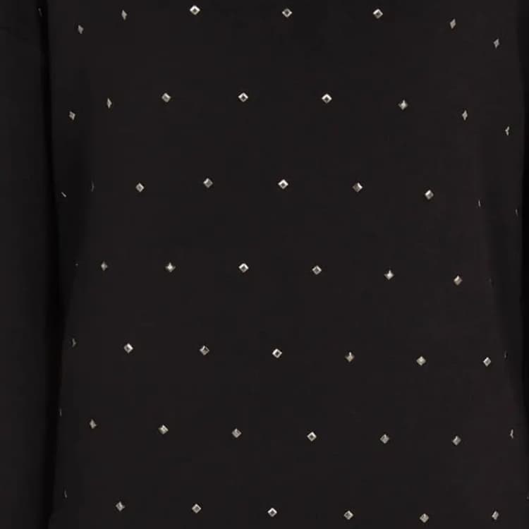 Платье ARMANI EXCHANGE Черное Женское Длинное Платье с Рукавами - изображение 2