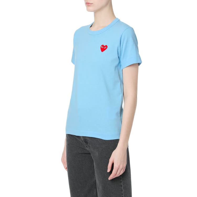 Футболка CDG Play Blue T-Shirt - изображение 5