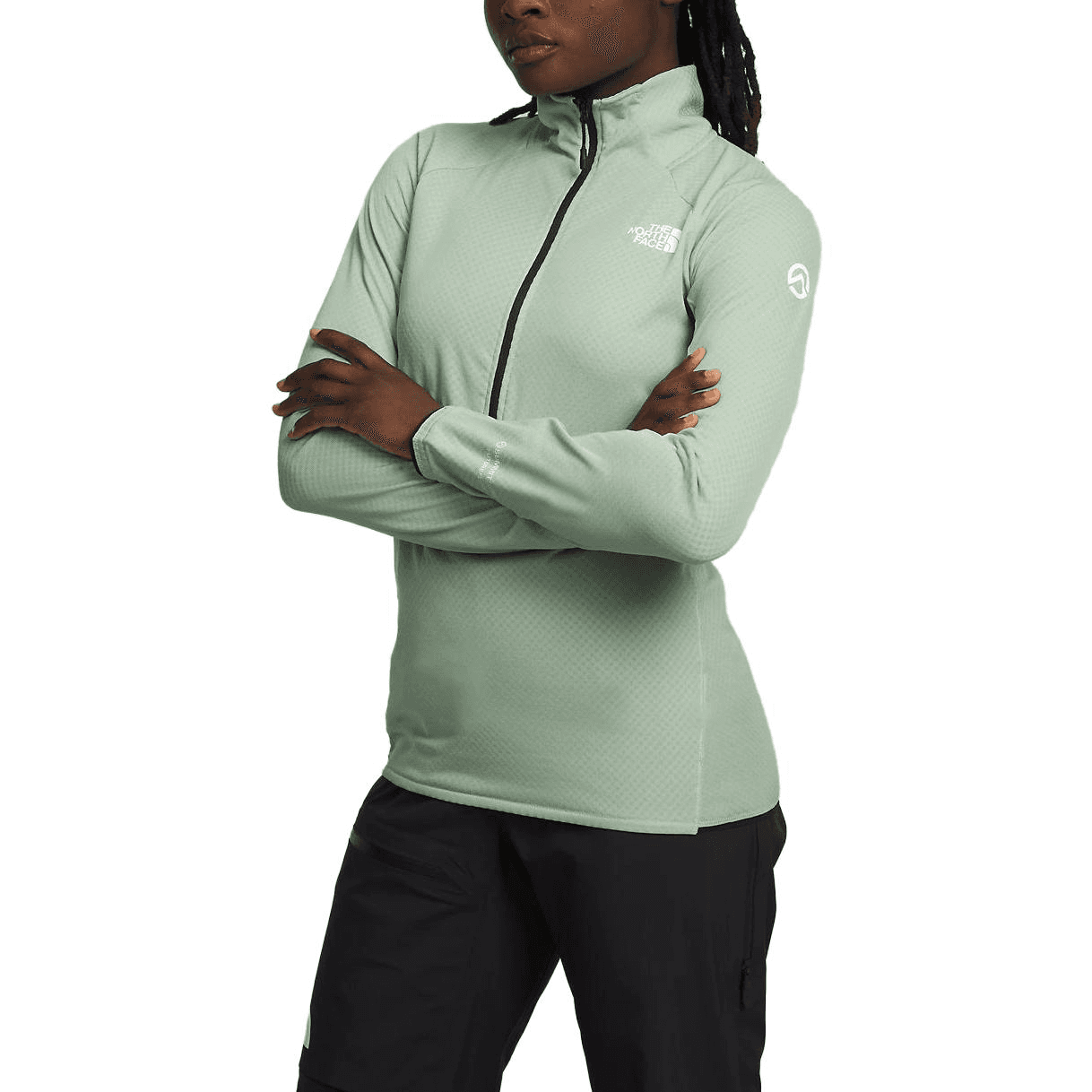 Футболка THE NORTH FACE Summit Series Futurefleece Lt Zip LogoT - изображение 4
